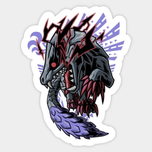 Ebony Odogaron | Monster Hunter Sticker